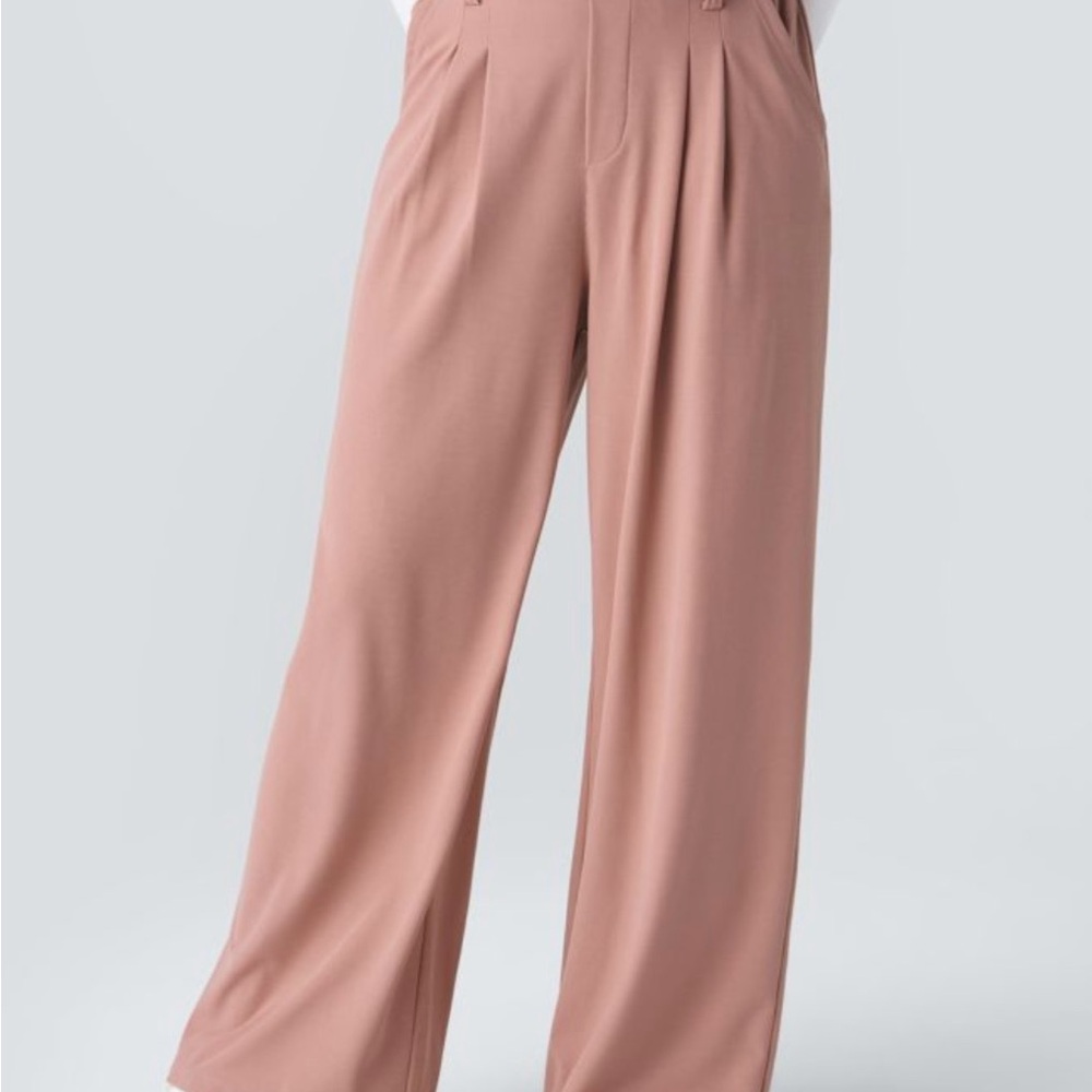 Halara Women's Rose Tan Wide-Leg Pants